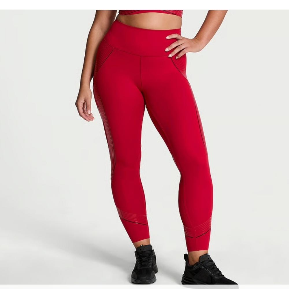 VSX Elevate™ Refined Contours Legging in Red Lacquer size XXL NWT